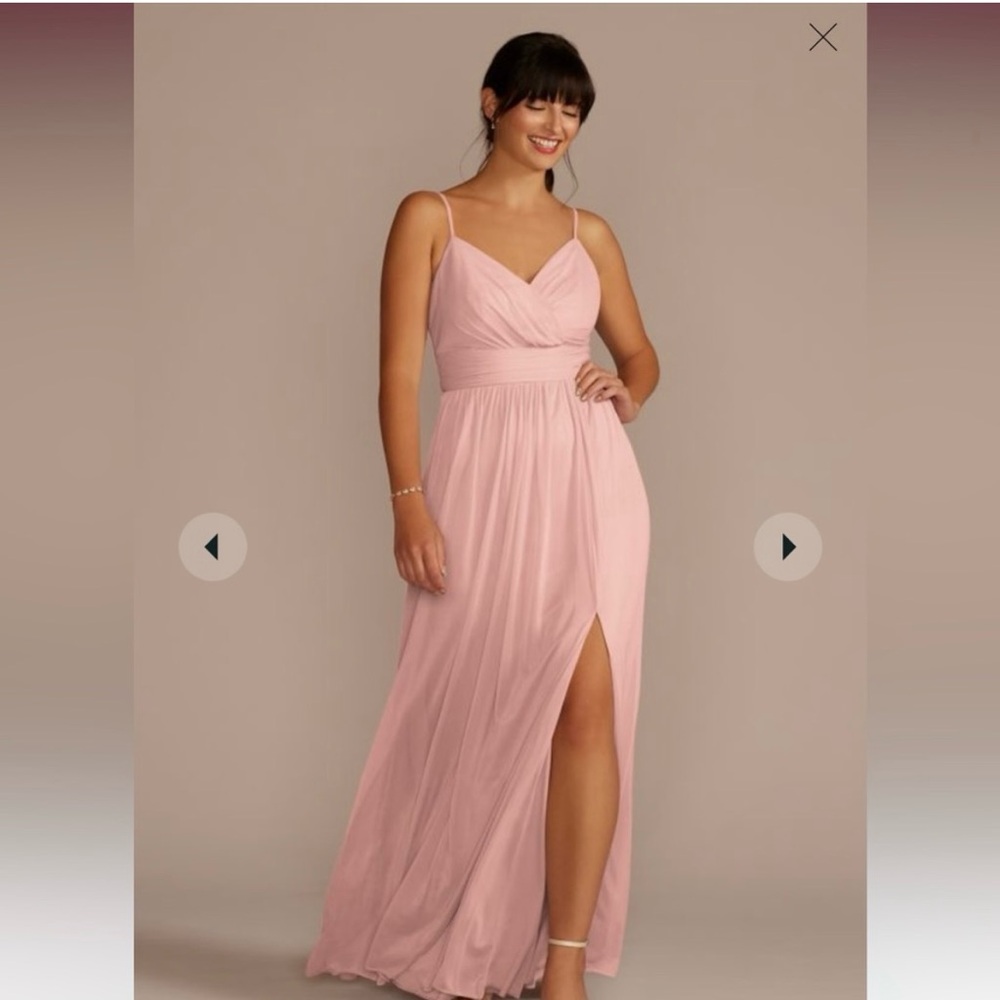 Elegant Pink Maxi Dress